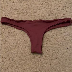 Ama Bikinis Plum Kamiya Bottoms
